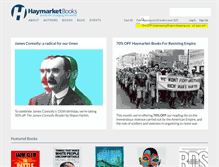 Tablet Screenshot of haymarketbooks.org